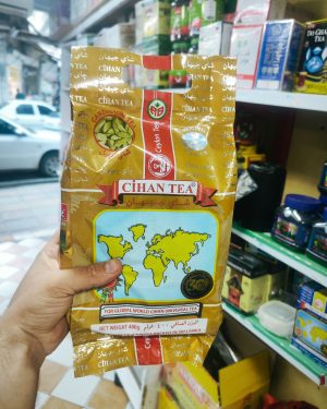 چای جیهان با طعم هل(400 گرمی)